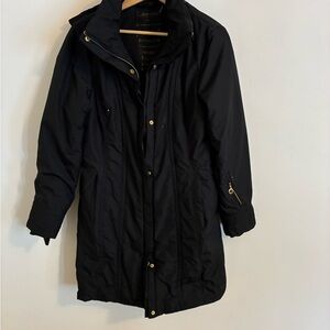 Calvin Klein Women's Black Trench Coat